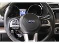 2017 Subaru Outback Slate Black Interior Steering Wheel Photo