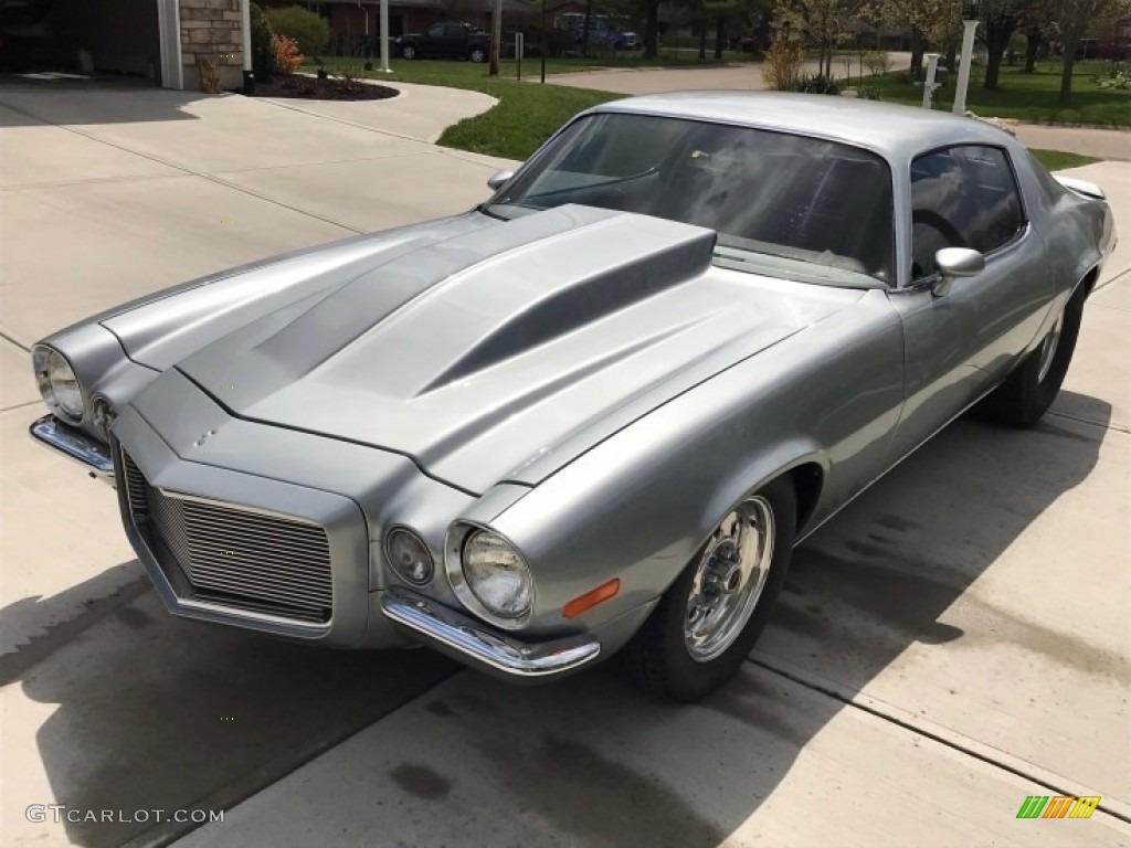 1970 Camaro Coupe - Silver / Black photo #28