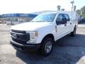 2021 Oxford White Ford F350 Super Duty XL Crew Cab  photo #5