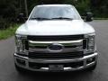 Oxford White - F250 Super Duty XLT Crew Cab 4x4 Photo No. 4