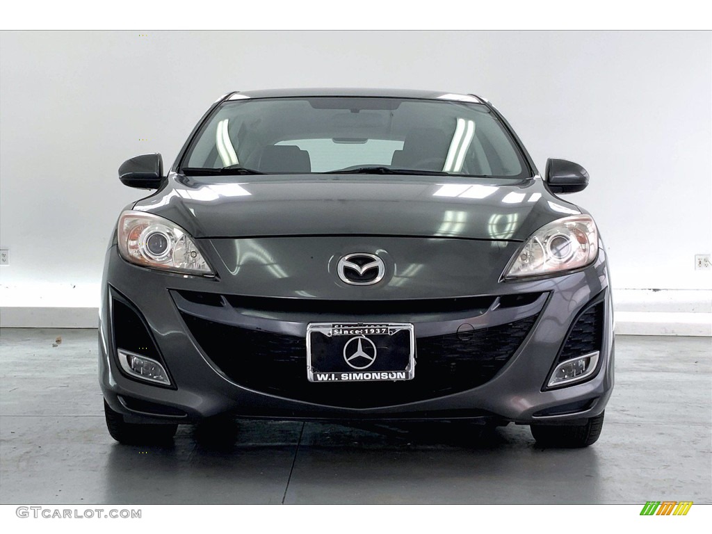 2011 MAZDA3 s Sport 5 Door - Graphite Mica / Black photo #2