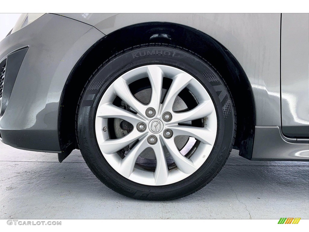 2011 MAZDA3 s Sport 5 Door - Graphite Mica / Black photo #8