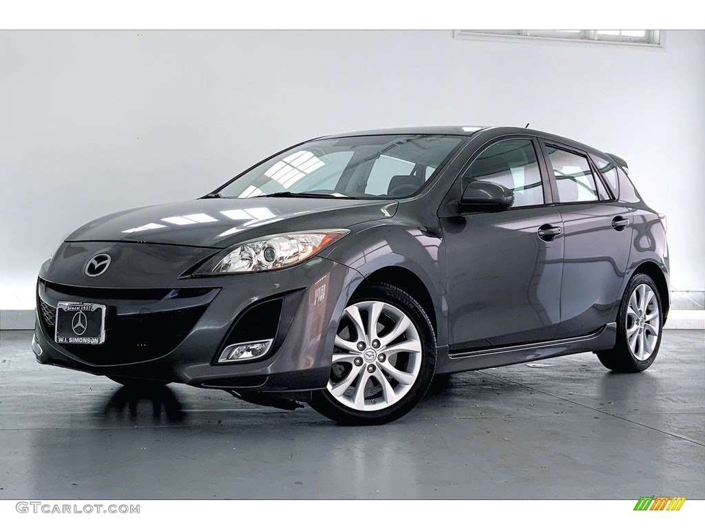 2011 MAZDA3 s Sport 5 Door - Graphite Mica / Black photo #12