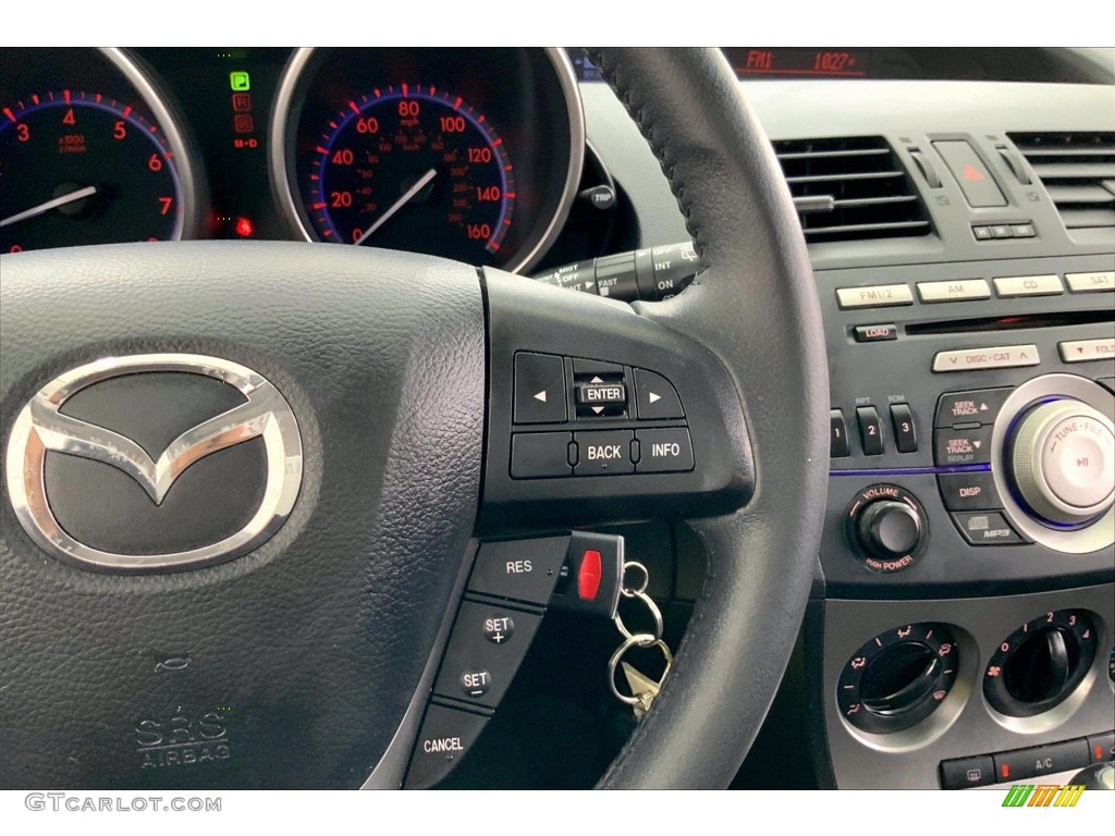 2011 MAZDA3 s Sport 5 Door - Graphite Mica / Black photo #22