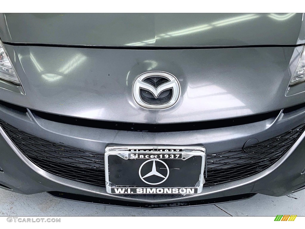 2011 MAZDA3 s Sport 5 Door - Graphite Mica / Black photo #28