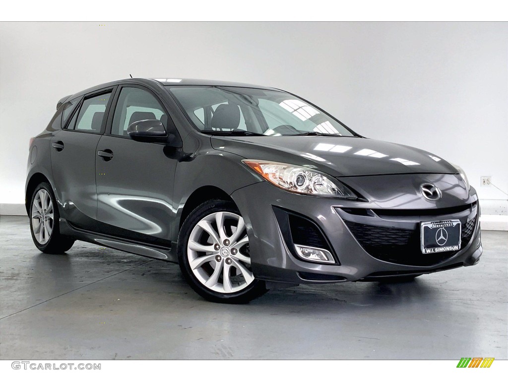 2011 MAZDA3 s Sport 5 Door - Graphite Mica / Black photo #32