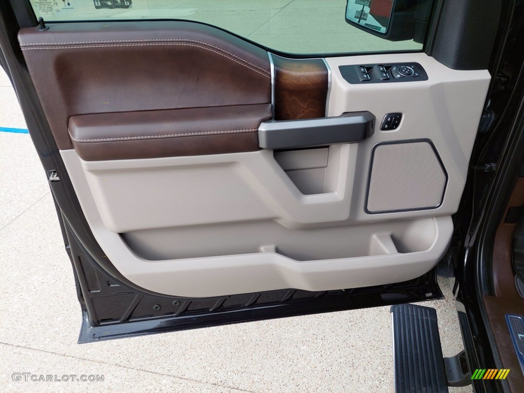 2020 Ford F150 Limited SuperCrew 4x4 Limited Unique Camelback Door Panel Photo #142547450