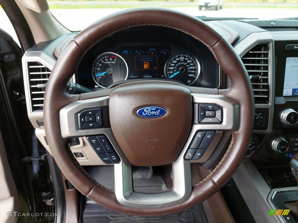 2020 Ford F150 Limited SuperCrew 4x4 Limited Unique Camelback Steering Wheel Photo #142547503
