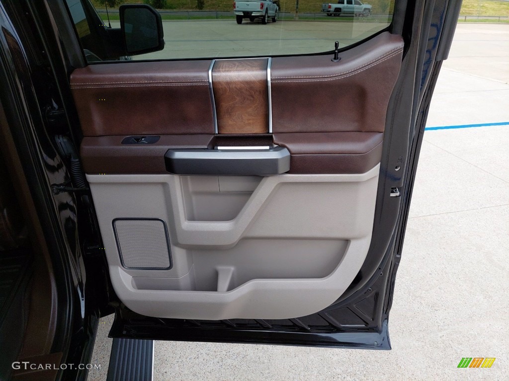 2020 Ford F150 Limited SuperCrew 4x4 Limited Unique Camelback Door Panel Photo #142547788