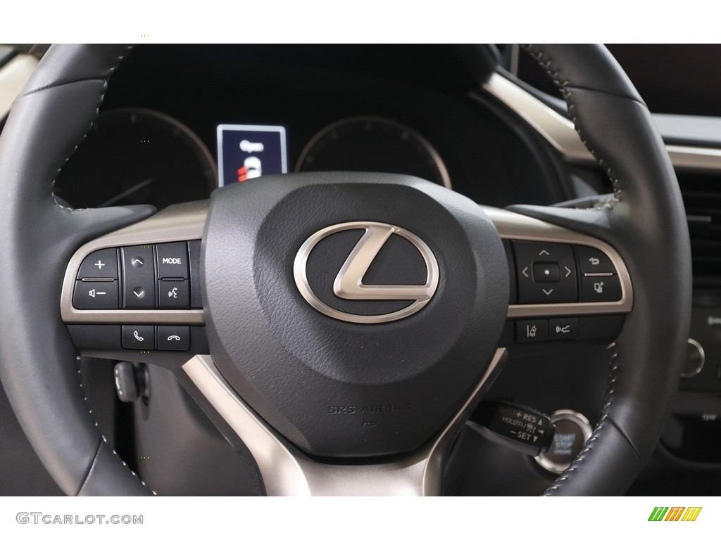 2016 Lexus RX 350 AWD Stratus Gray Steering Wheel Photo #142547839