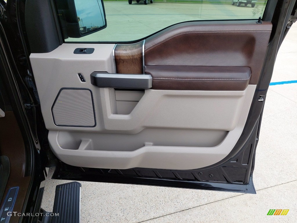 2020 Ford F150 Limited SuperCrew 4x4 Limited Unique Camelback Door Panel Photo #142547845