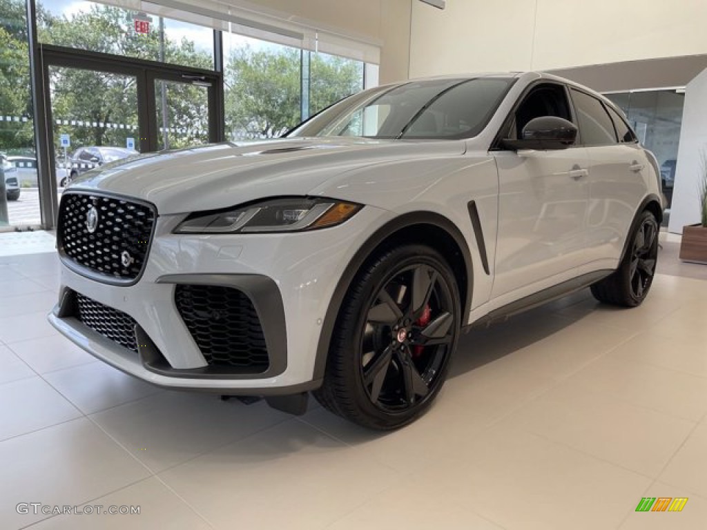 Yulong White 2021 Jaguar F-PACE SVR Exterior Photo #142547905