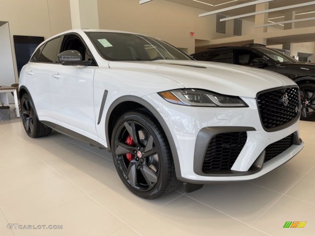 Yulong White 2021 Jaguar F-PACE SVR Exterior Photo #142548133