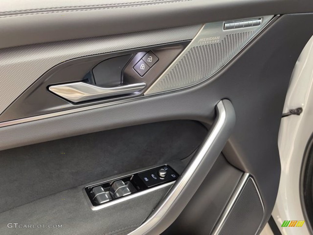 2021 Jaguar F-PACE SVR Ebony/Ebony Door Panel Photo #142548172