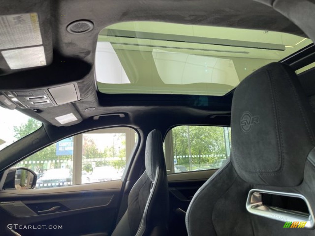 2021 Jaguar F-PACE SVR Sunroof Photos