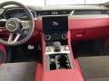 Ebony/Mars Red Dashboard Photo for 2021 Jaguar F-PACE #142548550