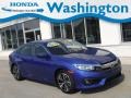 Aegean Blue Metallic - Civic EX-L Sedan Photo No. 1