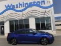 Aegean Blue Metallic - Civic EX-L Sedan Photo No. 2