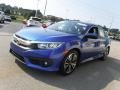 Aegean Blue Metallic - Civic EX-L Sedan Photo No. 6