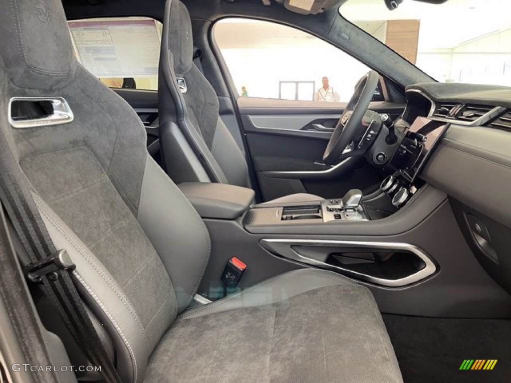 Ebony/Ebony Interior 2021 Jaguar F-PACE SVR Photo #142549093