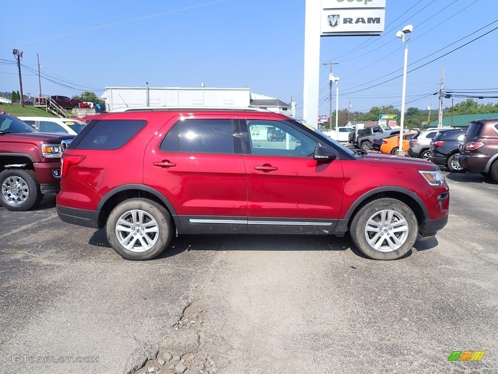 2019 Explorer XLT 4WD - Ruby Red / Medium Black photo #6