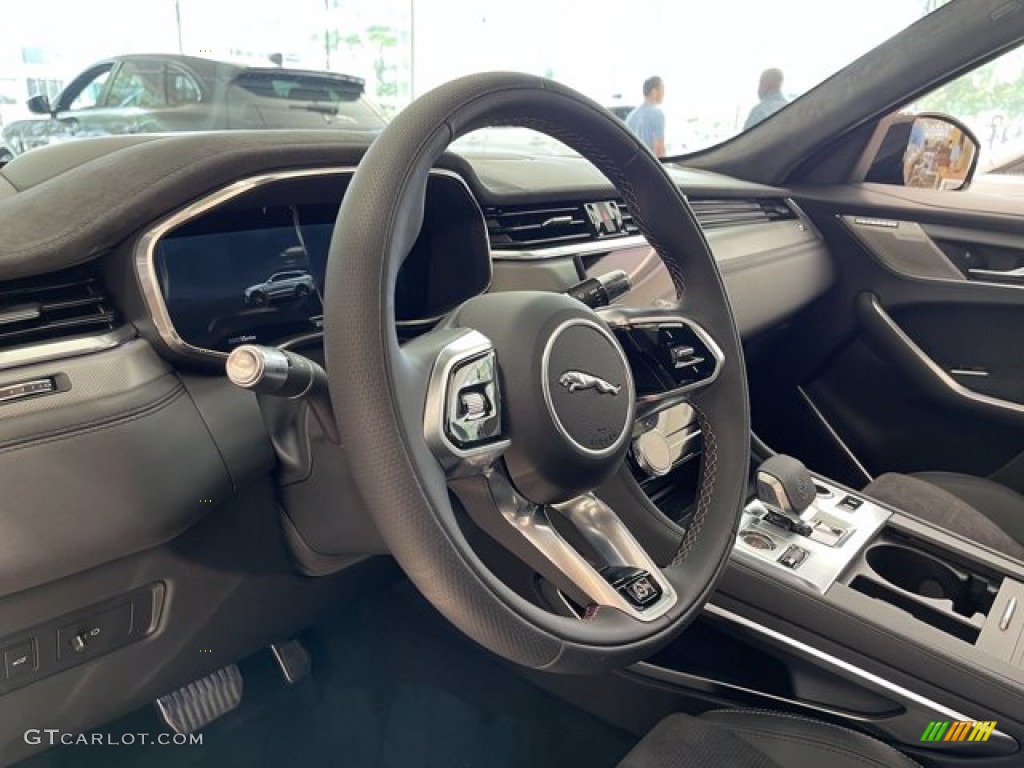 2021 Jaguar F-PACE SVR Steering Wheel Photos