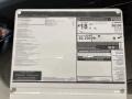  2021 F-PACE SVR Window Sticker