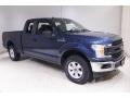 2018 Blue Jeans Ford F150 XL SuperCab 4x4  photo #1