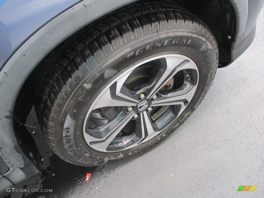 2012 CR-V EX 4WD - Twilight Blue Metallic / Gray photo #7
