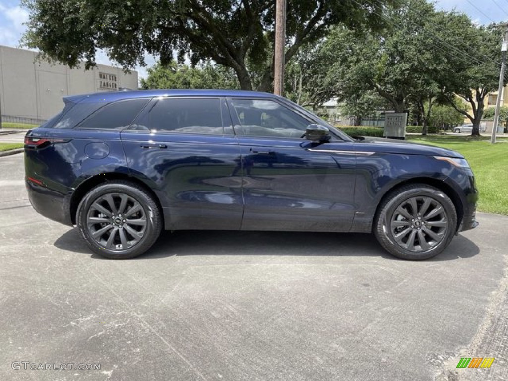 Portofino Blue Metallic 2021 Land Rover Range Rover Velar R-Dynamic S Exterior Photo #142549891