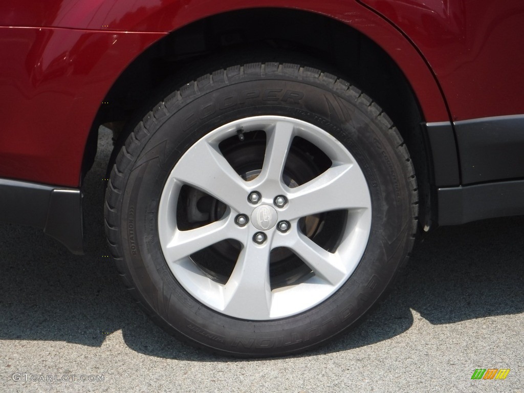 2014 Outback 2.5i Premium - Venetian Red Pearl / Black photo #3