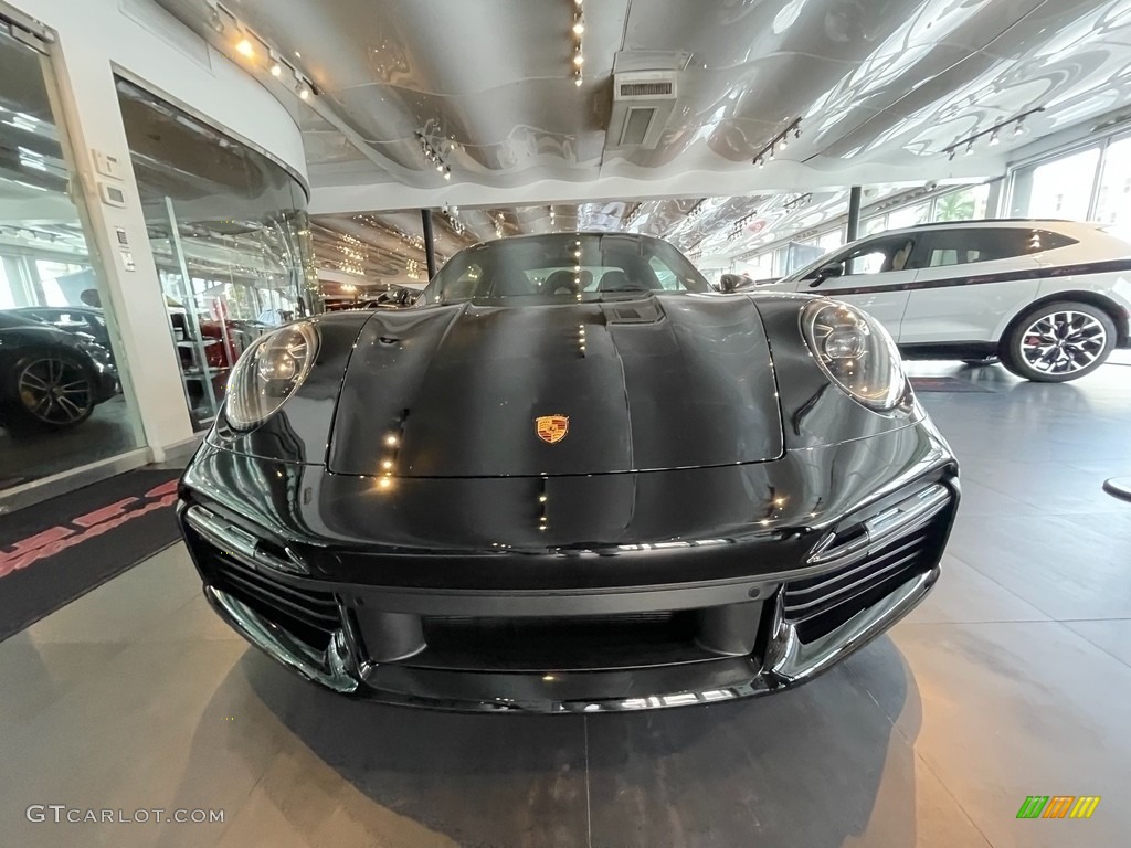 2021 911 Turbo S - Black / Black photo #17