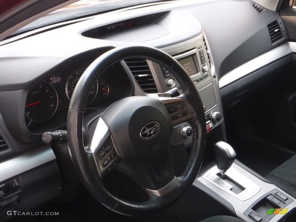 2014 Outback 2.5i Premium - Venetian Red Pearl / Black photo #12
