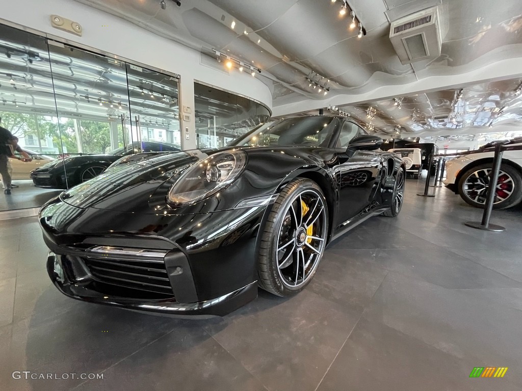 2021 911 Turbo S - Black / Black photo #18