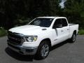 2021 Bright White Ram 1500 Big Horn Quad Cab 4x4  photo #2