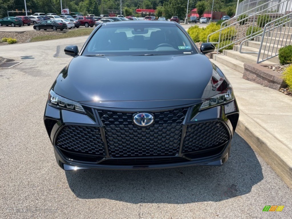 2021 Avalon Hybrid XSE - Midnight Black Metallic / Black photo #6
