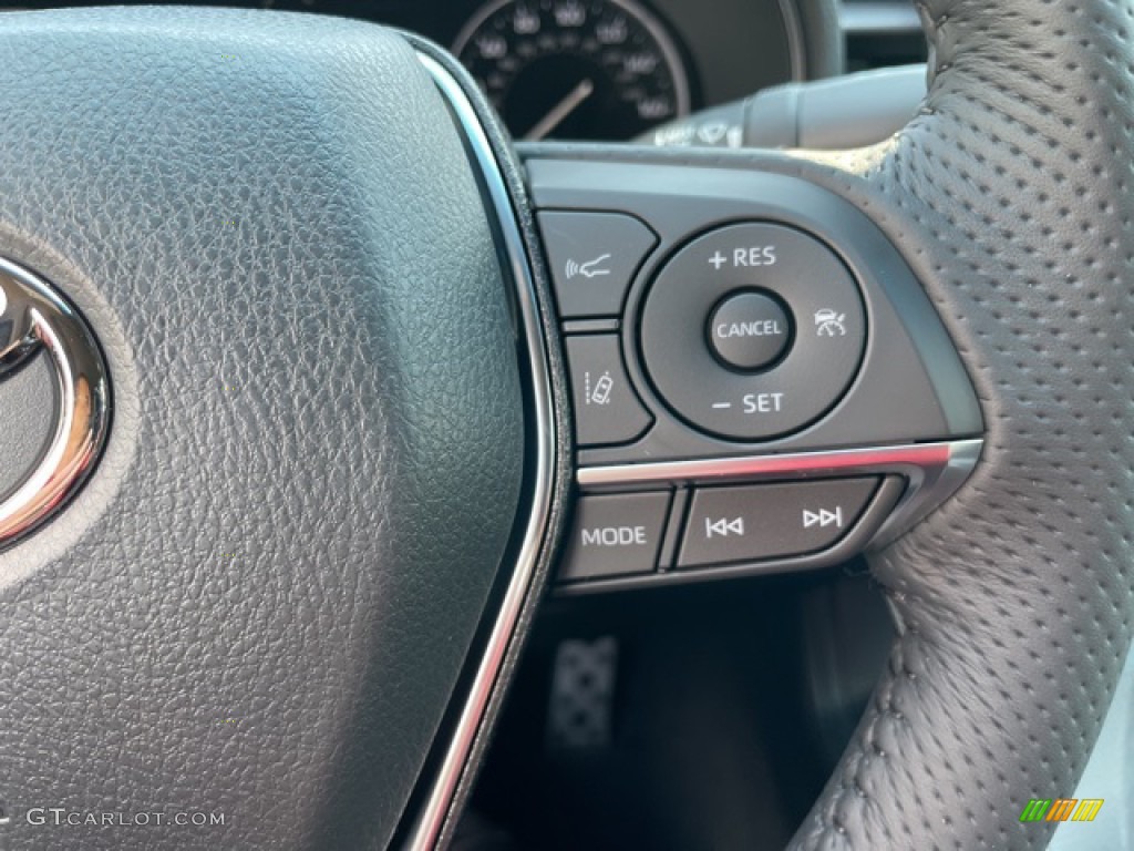 2021 Toyota Avalon Hybrid XSE Black Steering Wheel Photo #142554034
