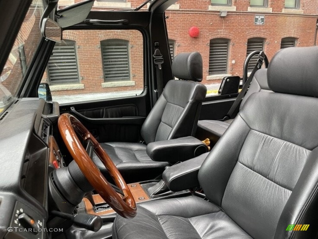 Black Interior 1990 Mercedes-Benz G 230 Photo #142556167