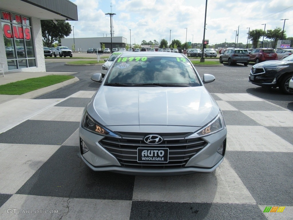 2019 Elantra SEL - Symphony Silver / Gray photo #2