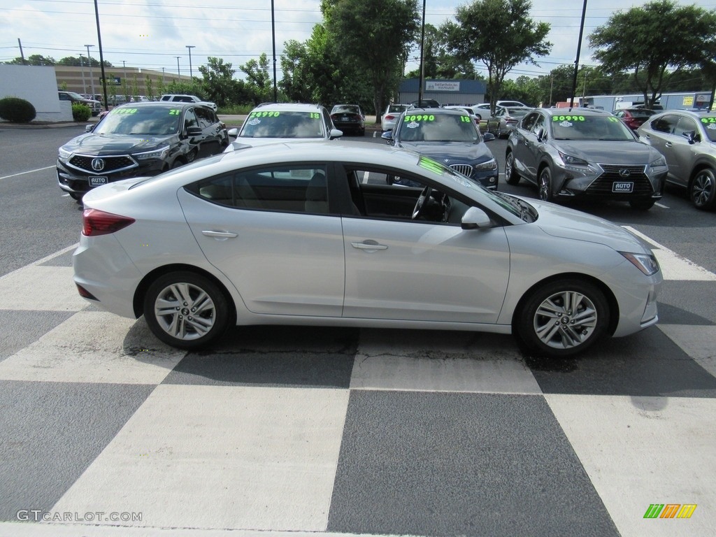 2019 Elantra SEL - Symphony Silver / Gray photo #3