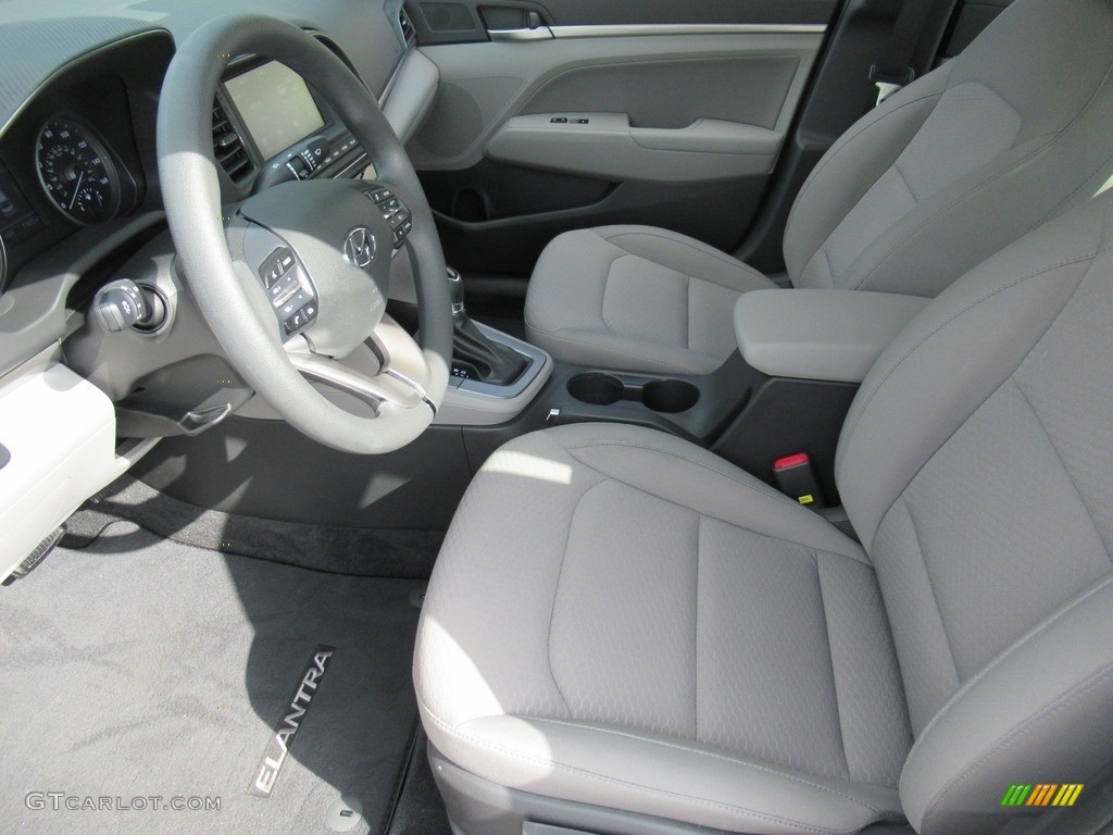 2019 Elantra SEL - Symphony Silver / Gray photo #11