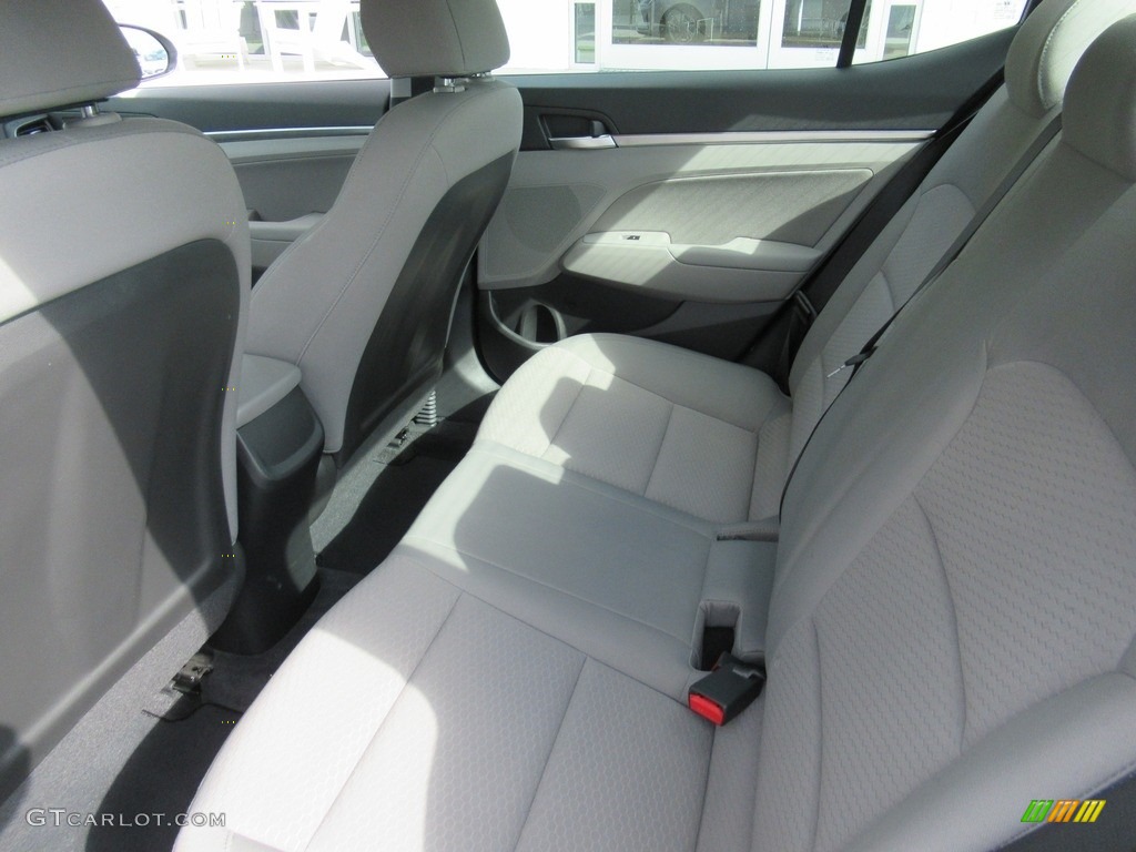 2019 Elantra SEL - Symphony Silver / Gray photo #12