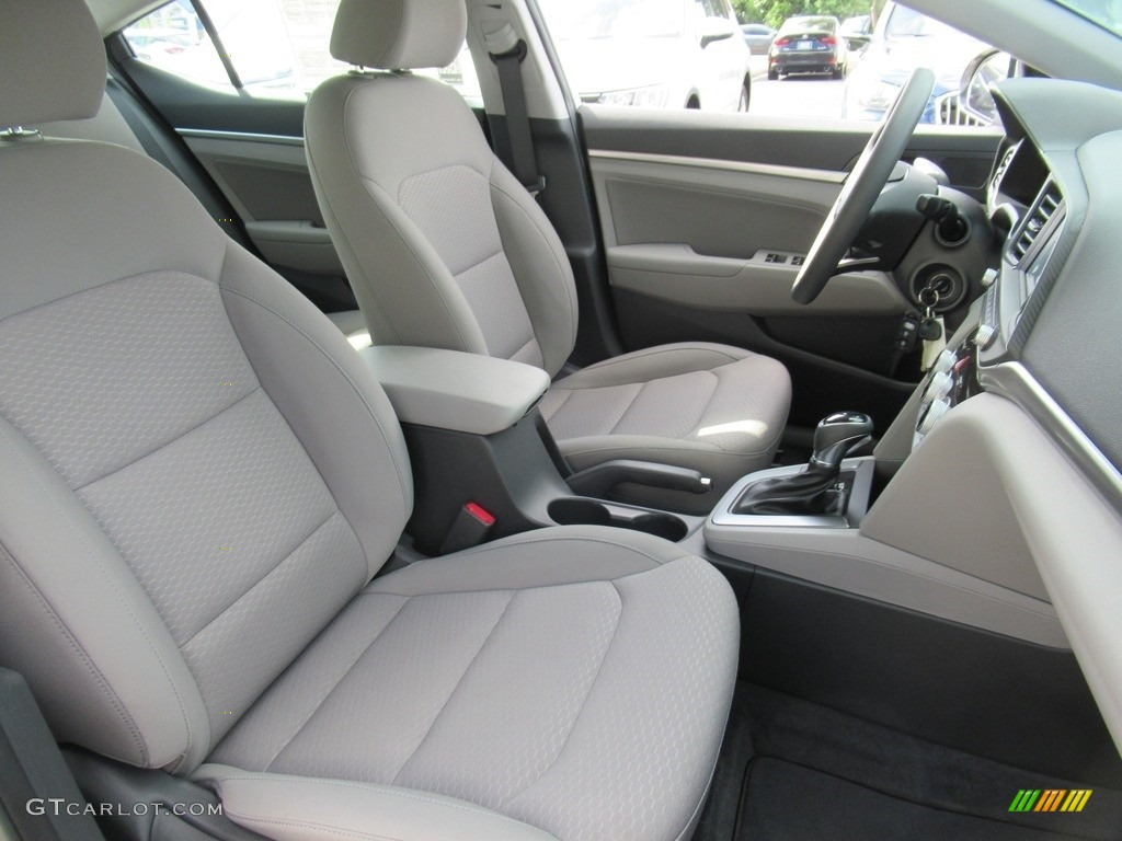 2019 Elantra SEL - Symphony Silver / Gray photo #13