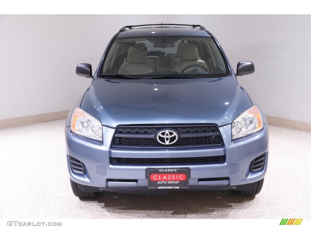 2012 RAV4 I4 4WD - Pacific Blue Metallic / Sand Beige photo #2