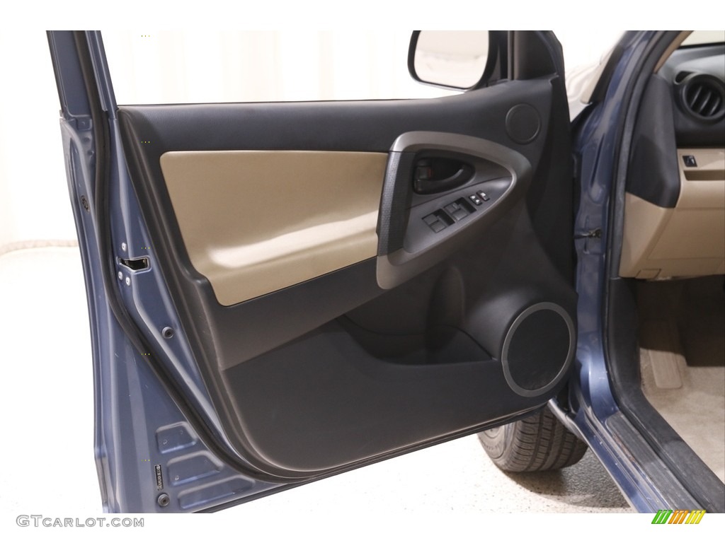 2012 RAV4 I4 4WD - Pacific Blue Metallic / Sand Beige photo #4