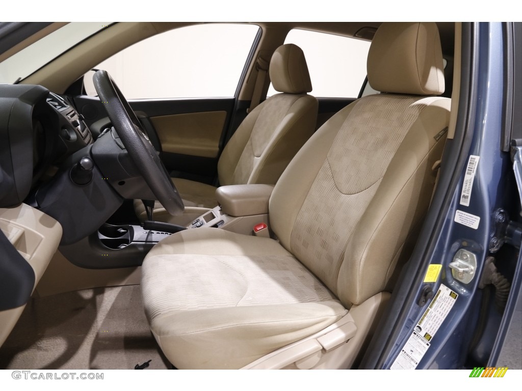 2012 RAV4 I4 4WD - Pacific Blue Metallic / Sand Beige photo #5