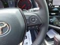Black/Red 2021 Toyota Camry TRD Steering Wheel