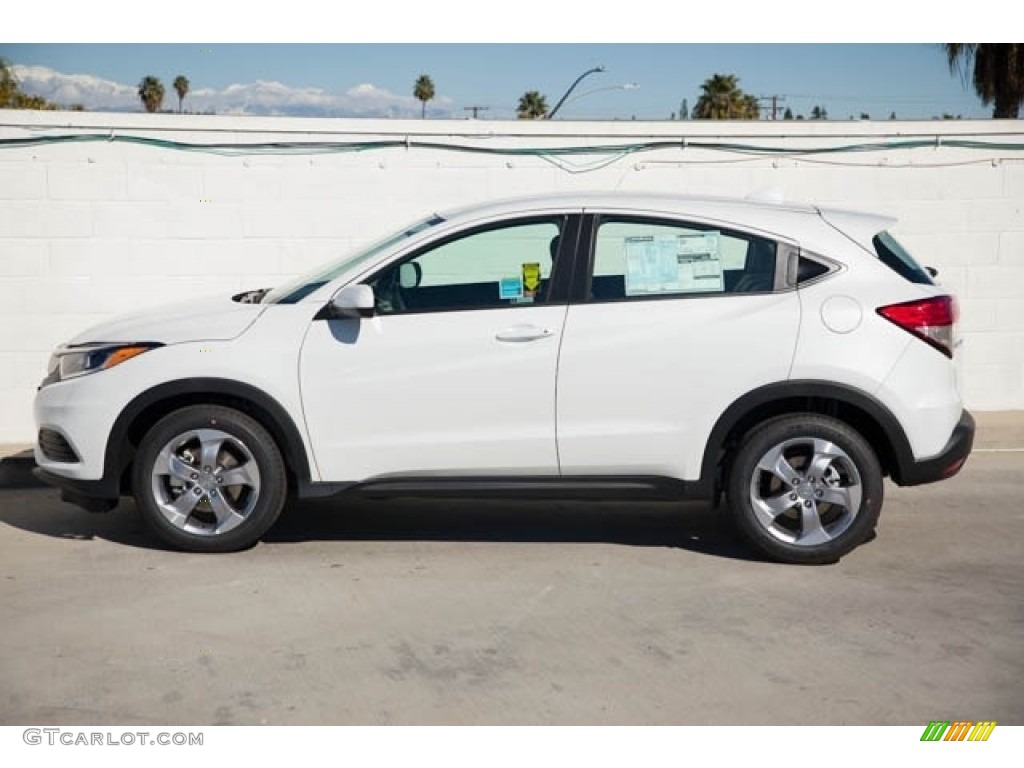 Platinum White Pearl 2022 Honda HR-V LX Exterior Photo #142558507