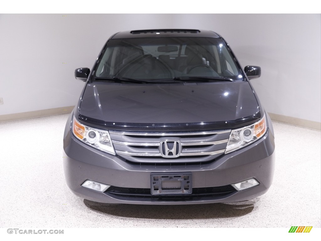 2012 Odyssey Touring - Smoky Topaz Metallic / Truffle photo #2