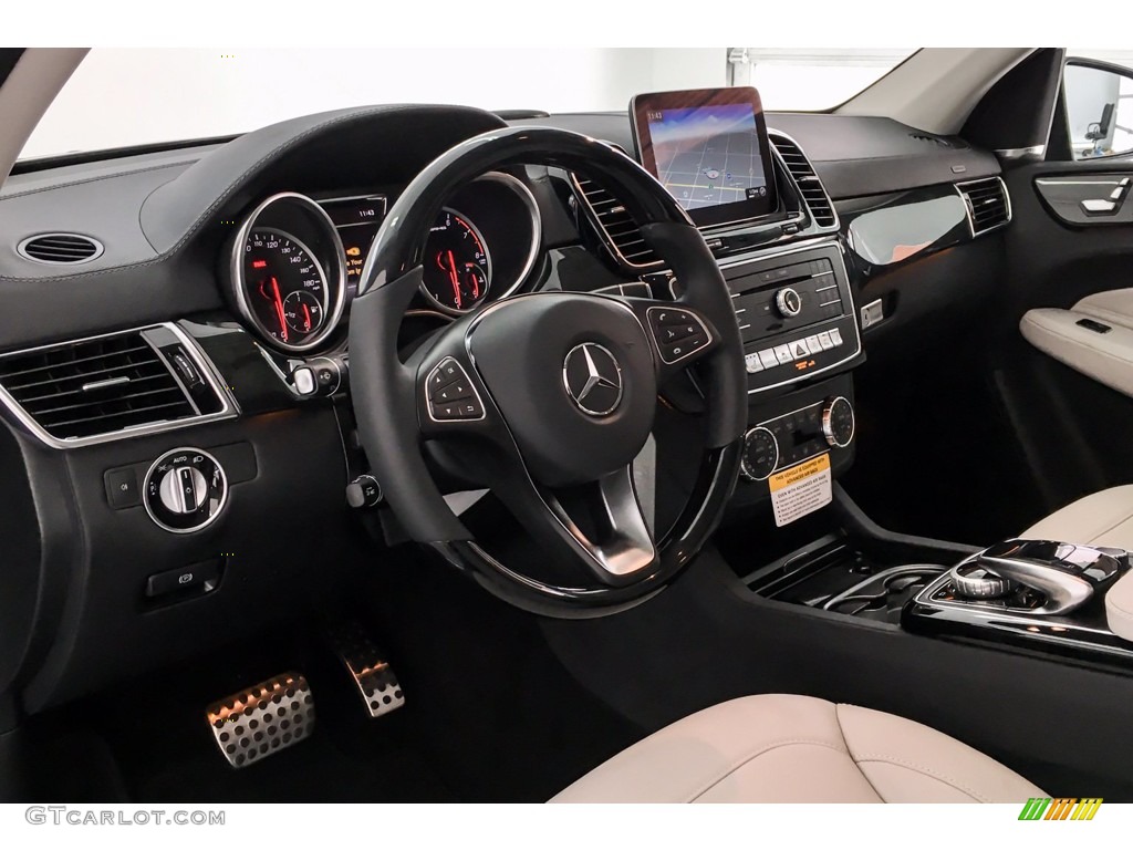 2018 GLE 43 AMG 4Matic - Lunar Blue Metallic / Crystal Grey/Black photo #5